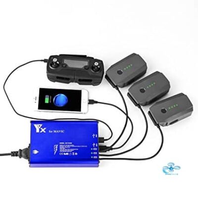 YX C06 Multi Battery Charger - dronedepot.be