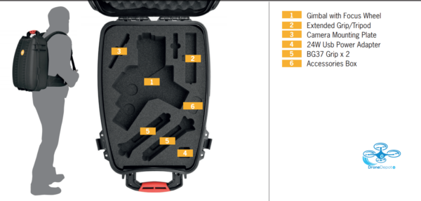 HPRC Backpack voor DJI Ronin S - dronedepot.be