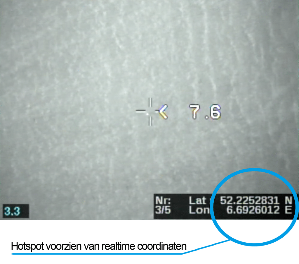 Vue Pro R GPS Hotspot Detectie