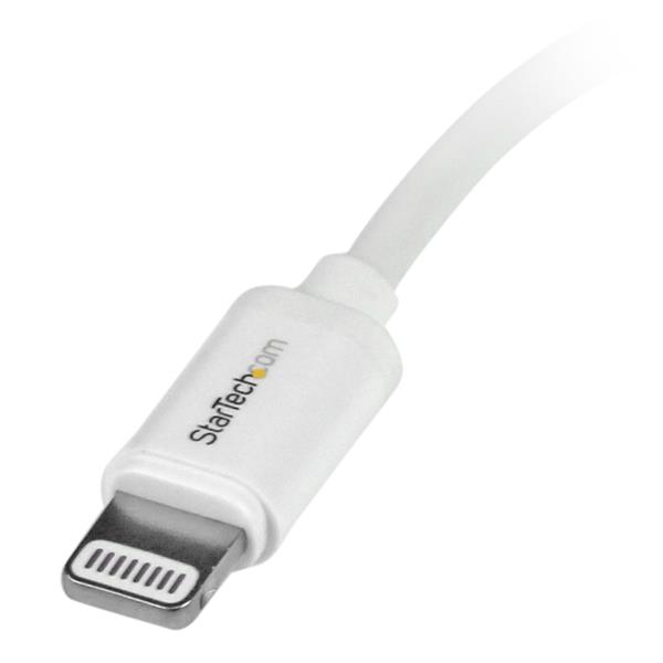 Startech - USB naar Lightning MFi kabel 30cm wit
