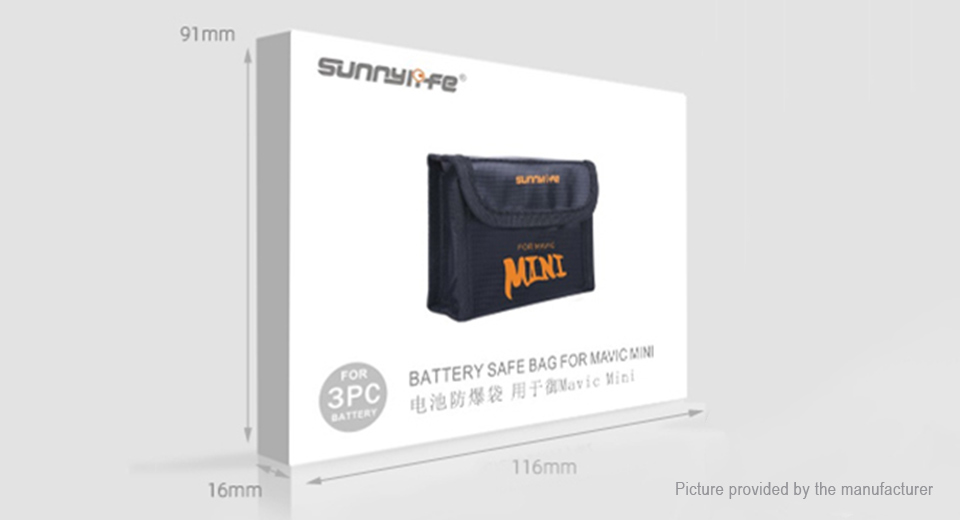 Sunnylife - Battery safe bag for DJI Mavic Mini