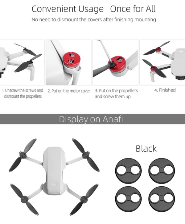 Sunnylife - Motor dust protection cover voor DJI Mavic Mini