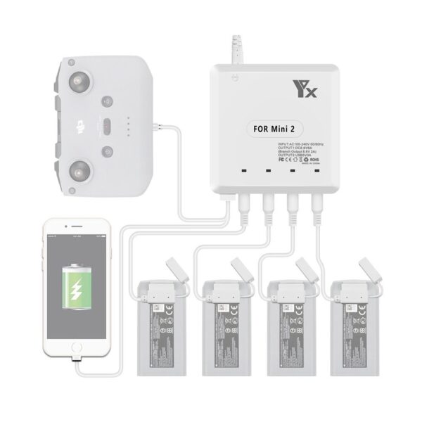 Mavic Mini 2 Multi Battery Charger