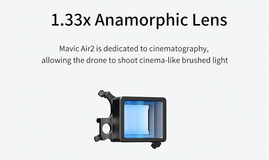 Ulanzi Dr-03 1.33X Anamorphic Lens voor DJI Mavic Air 2