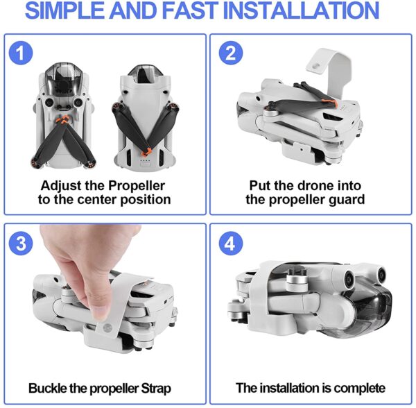 DJI Mini 3 Pro propeller holder - SKYREAT