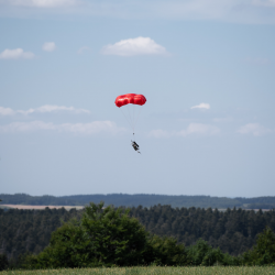 Parachutesysteem tot 1kg drones