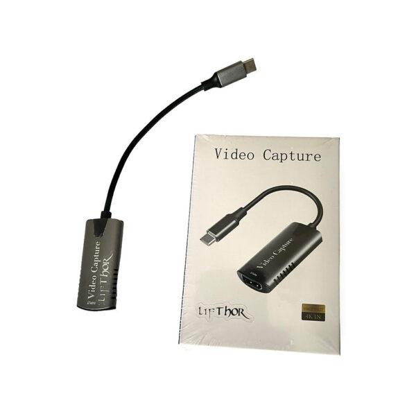 Lifthor - Video Capture Card HDMI to Type C