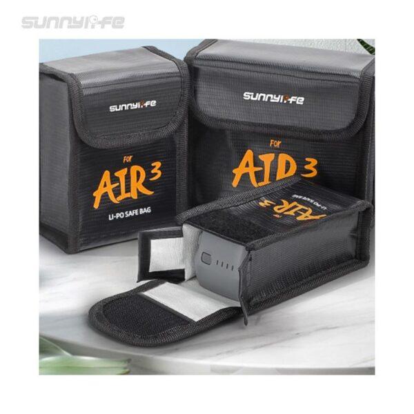 Sunnylife Li-Po Safe Bag voor DJI Air 3 Batterijen
