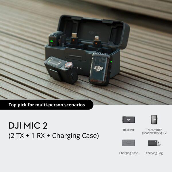 DJI Mic 2 - wireless microphone