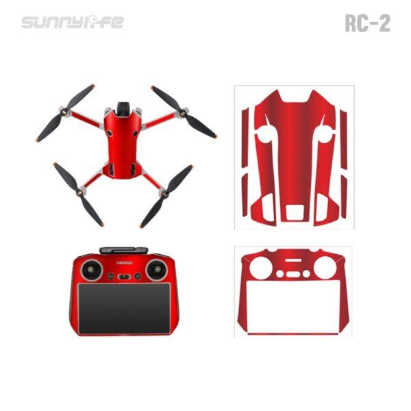 Sunnylife Skin DJI Mini 4 Pro - Rood