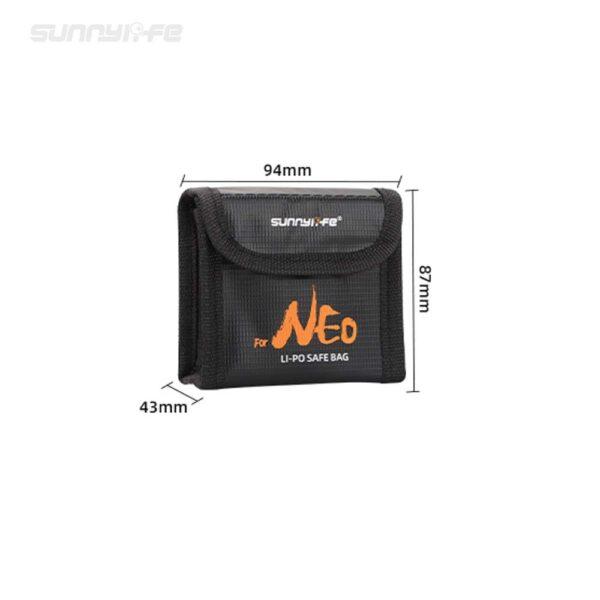 Sunnylife Li-Po Safe Bag voor 3 DJI NEO batterijen
