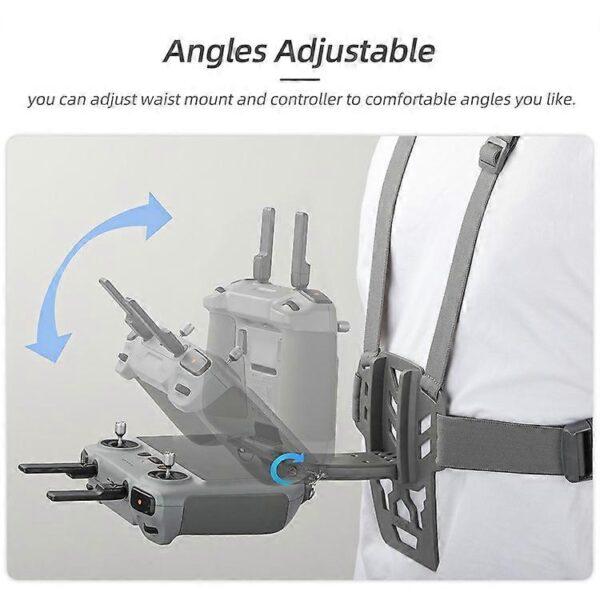 Sunnylife RC & DJI RC 2 Remote Control Waist Support Bracket and Strap