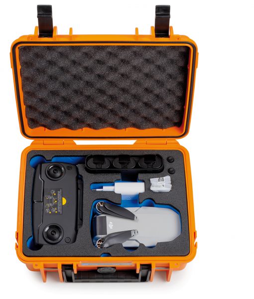 B&W Flightcase Type 1000 DJI Mavic Mini Orange