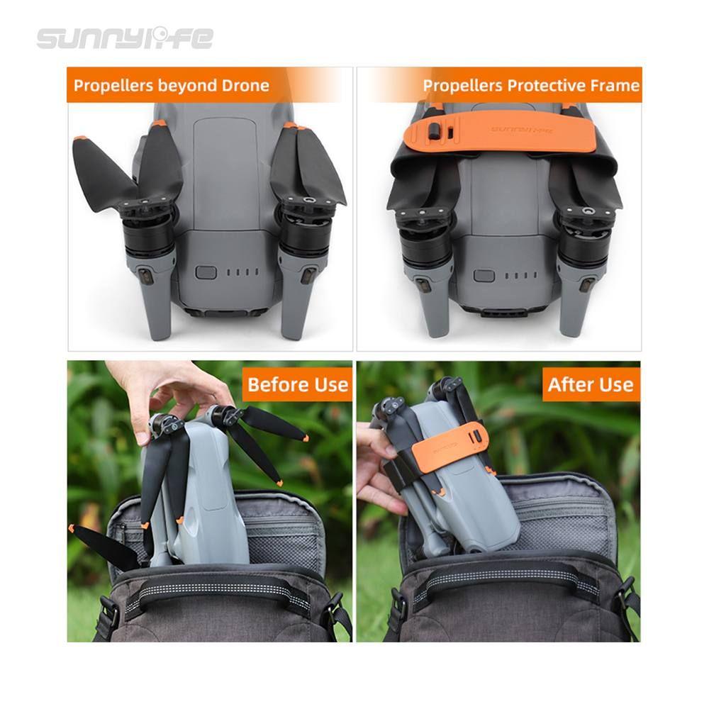 Bescherm de propellers van uw DJI Air 3 tijdens het transport en opslag met de Sunnylife propeller holder voor de DJI Air 3 zwart. Dankzij het makkelijke kliksysteem kan u eenvoudig de propeller holder op de drone bevestigen en het er weer losklikken bij de start van de vlucht.