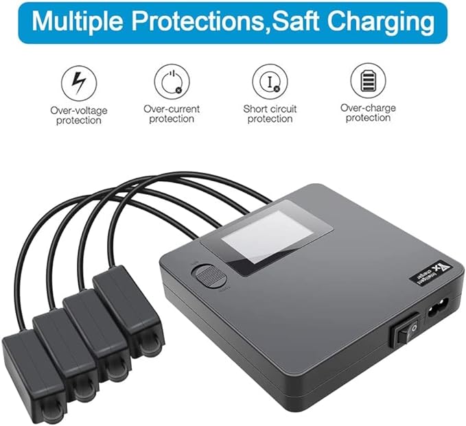 Multi charger voor DJI Mini 3, 3 Pro & 4 Pro