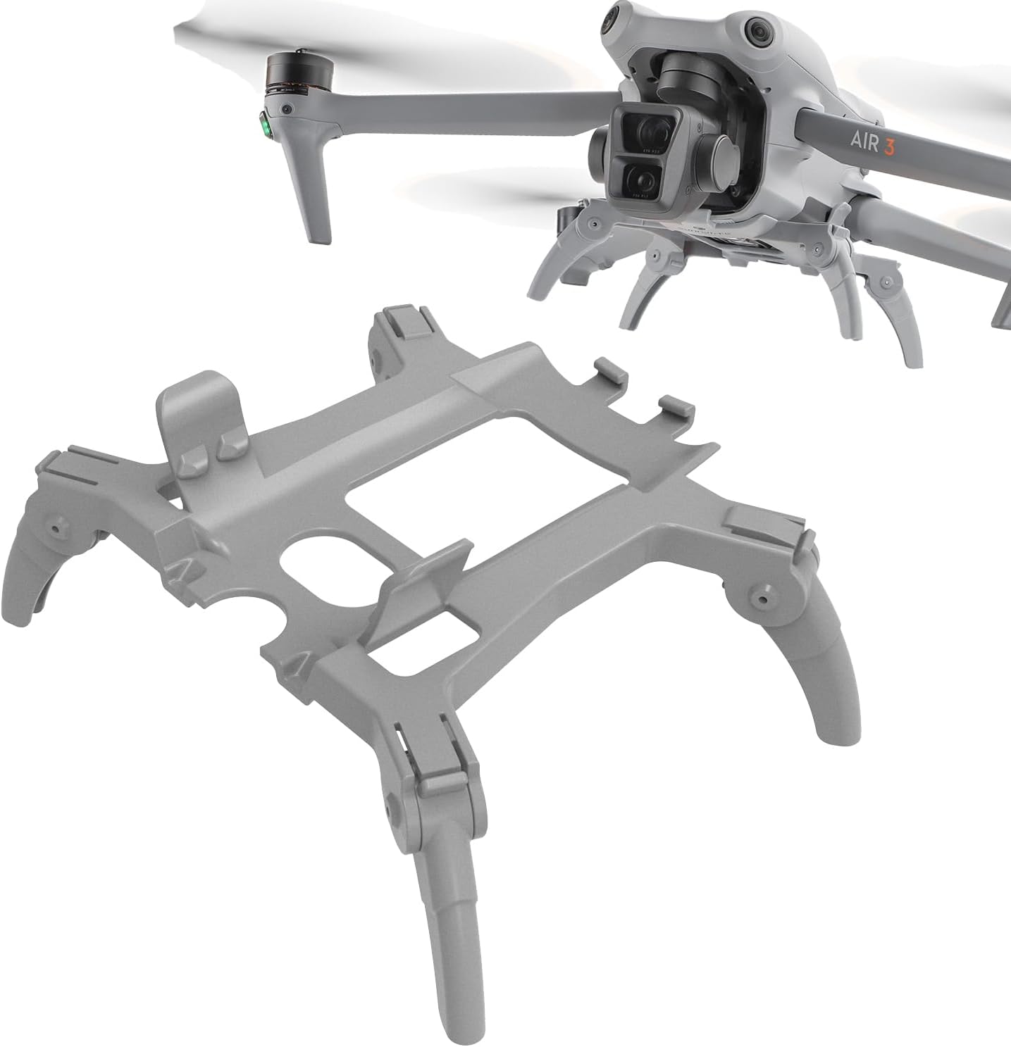 Sunnylife extended landing gear DJI Air 3 - Grijs