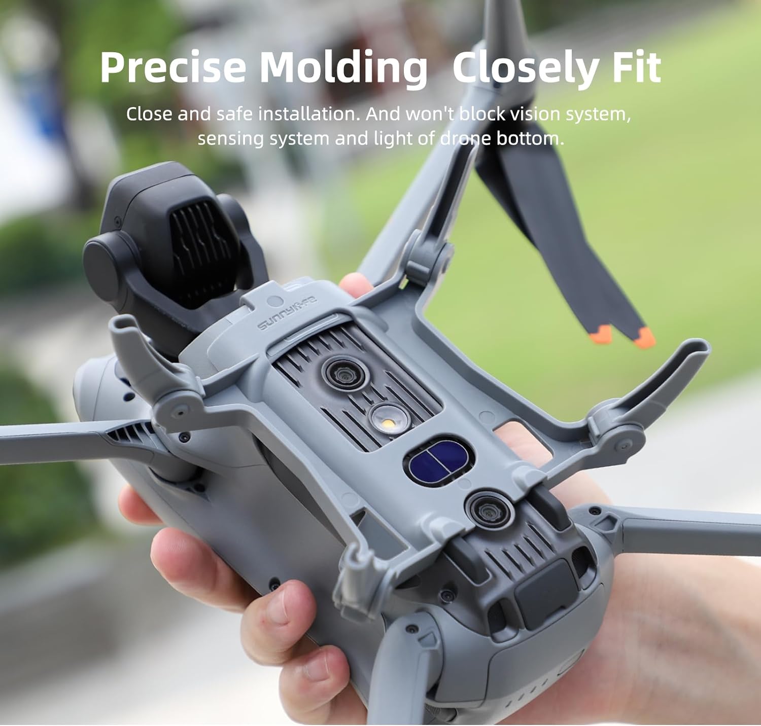 Sunnylife extended landing gear DJI Air 3 - Grijs