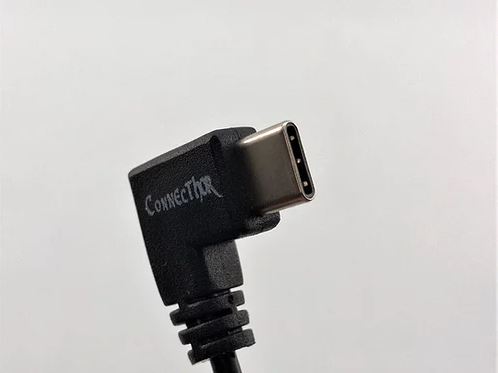 Connecthor - Micro USB OTG to USB-Type-C-Coiled-04 LifThor - ConnecThor OTG Micro USB - USB Type-C