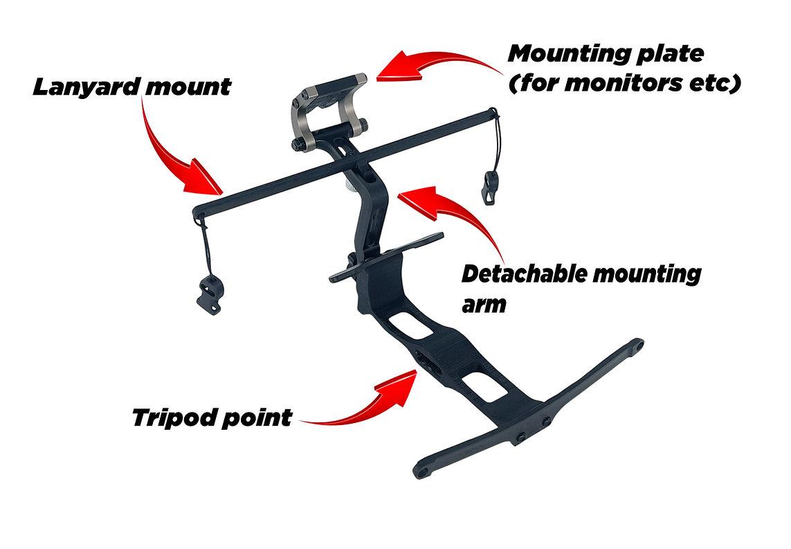 LifThor SAGA Utility Mount for DJI RC PRO 2