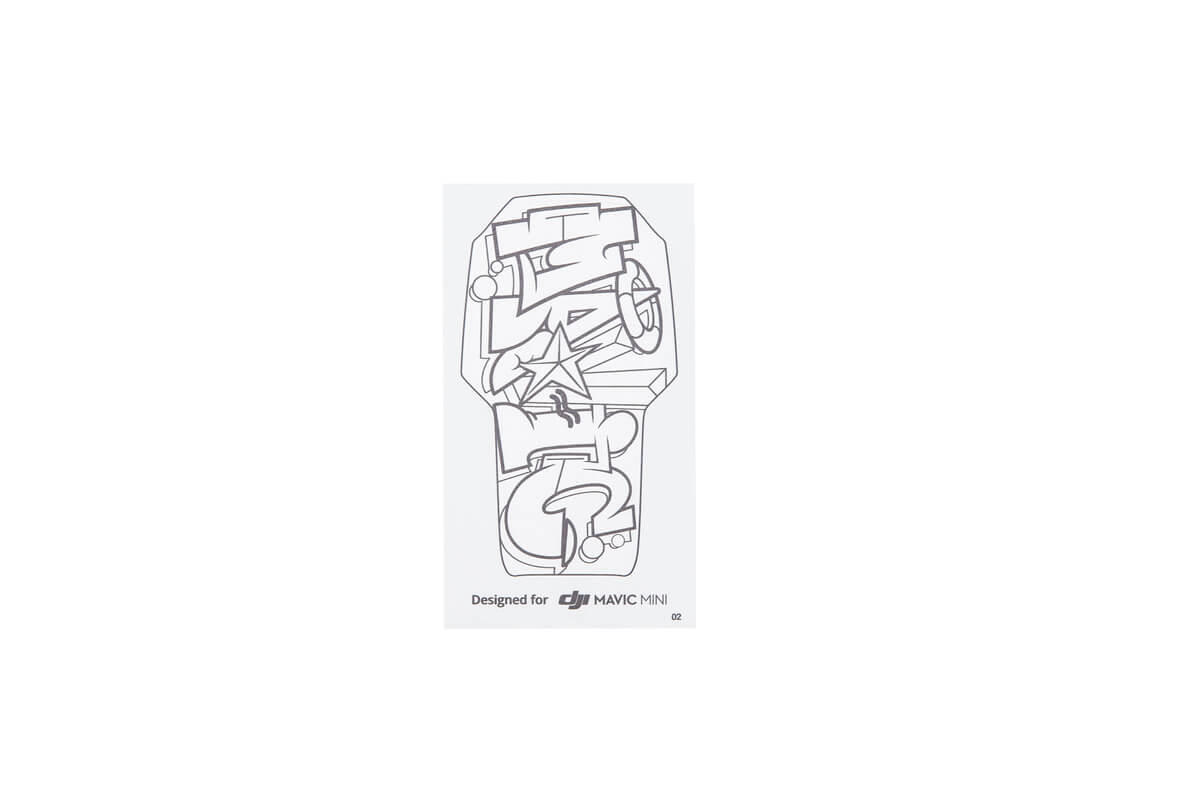 DJI Mavic Mini stickervel