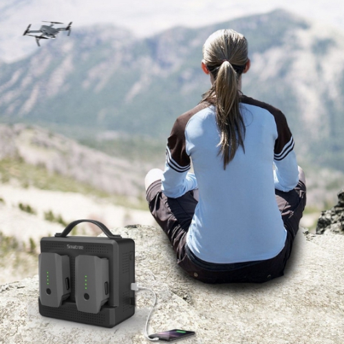 Smatree - SP180 Mobiele Batterijlader voor DJI Mavic Pro batterijen