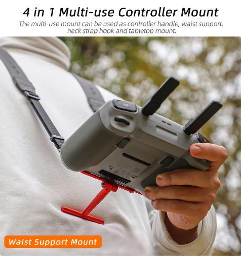 Sunnylife Controller Bracket met steun voor DJI RC - Rood