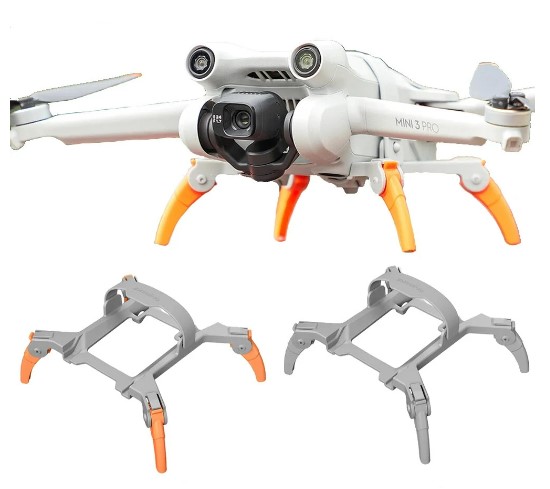 Sunnylife extended landing gear DJI Mini 3 pro - Grijs Sunnylife extended landing gear DJI Mini 3 pro - Grijs