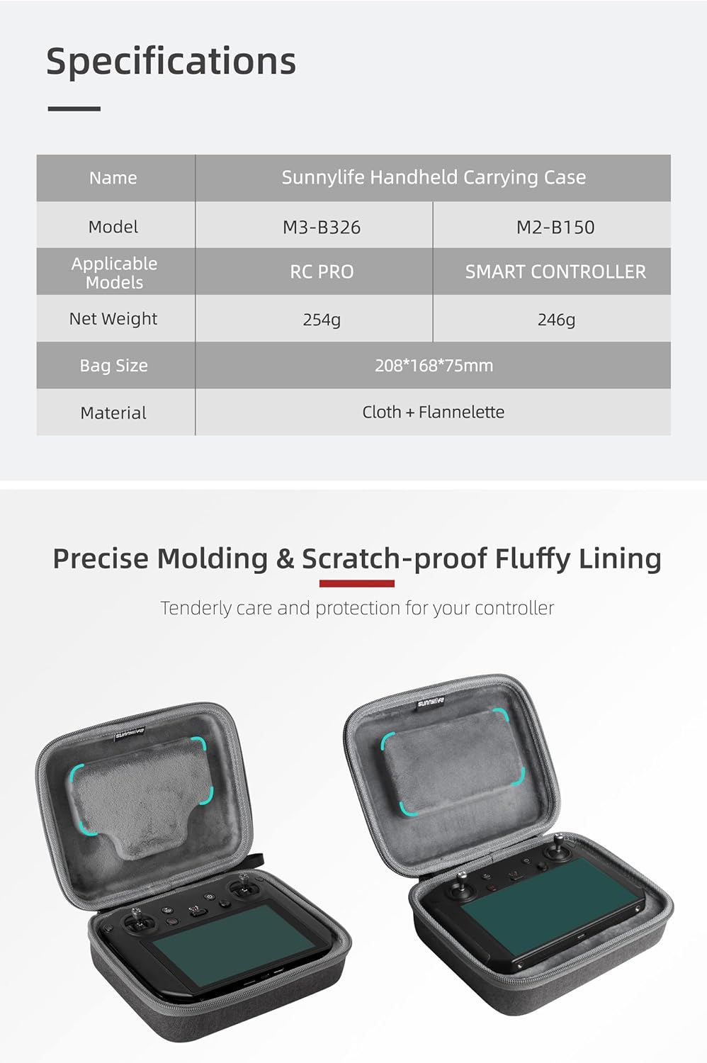 Sunnylife opbergtas voor de DJI RC Pro