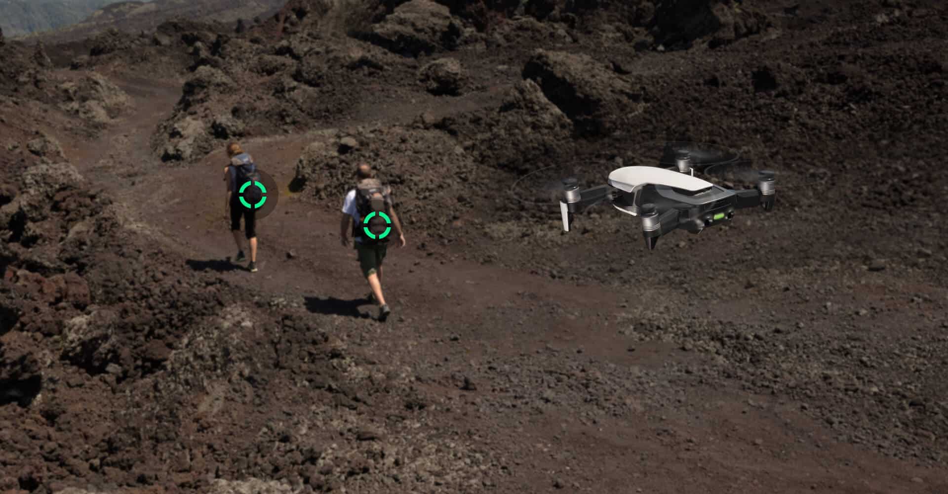 Mavic Air Arctic White Active Track voorbeeld