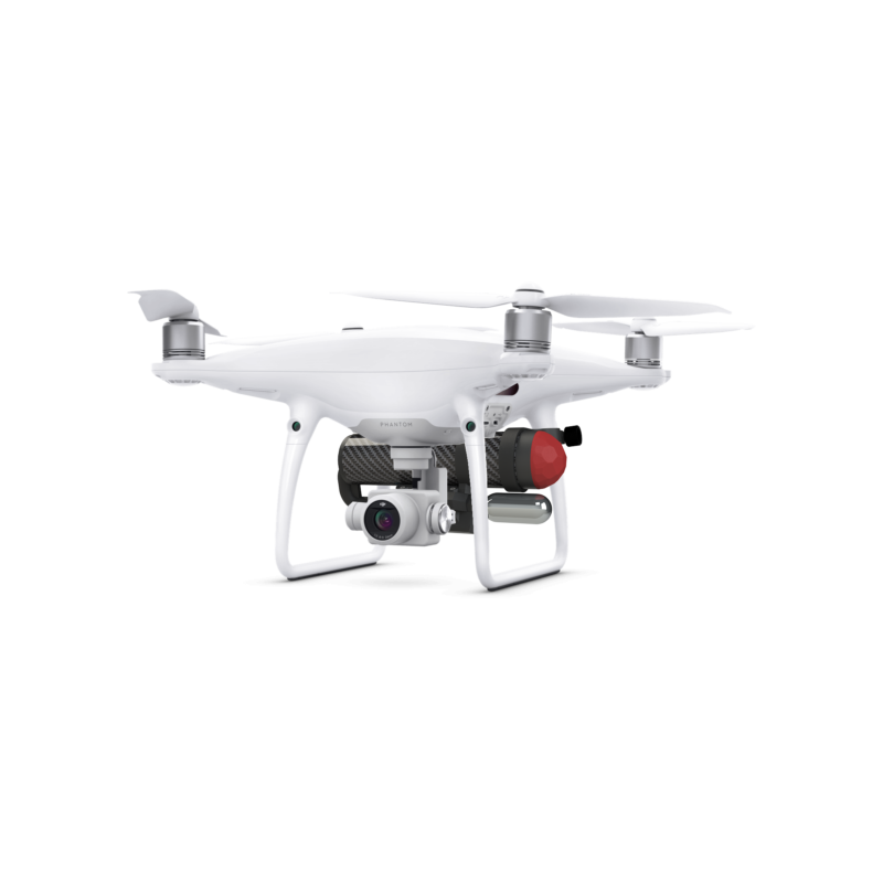 Parachutesysteem DJI Phantom 4 is een veiligheidssysteem voor het veiliger maken van dronevluchten voor niet betrokken partijen en de gebruiker