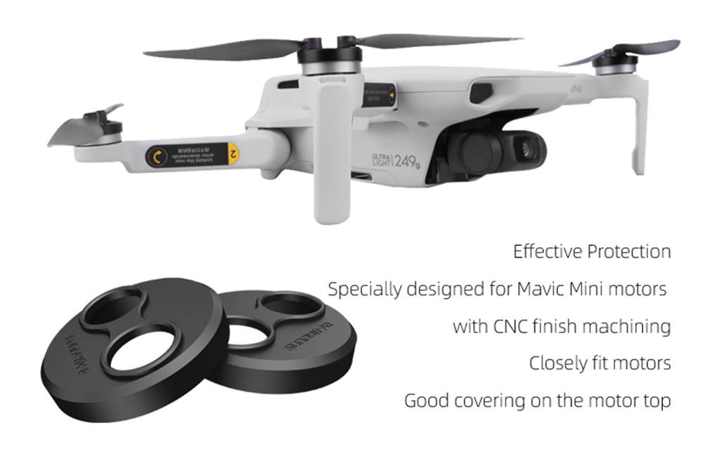 Sunnylife - Motor dust protection cover voor DJI Mavic Mini