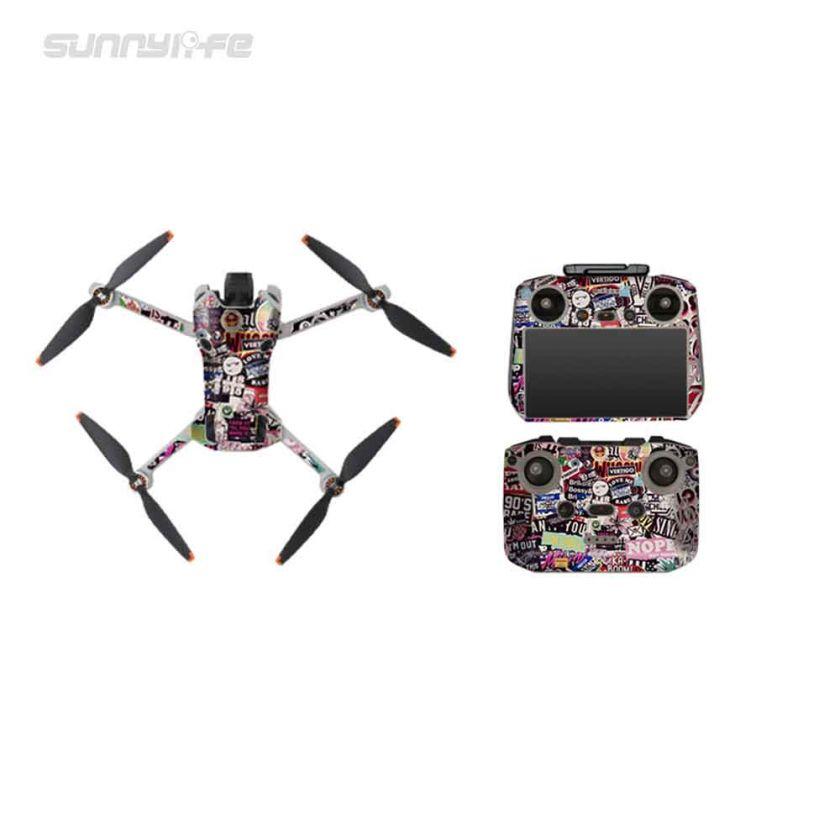 sunnylife-skin-voor-dji-mini-4-pro-rc-2-street-art_1_1 Sunnylife Skin DJI Mini 4 Pro - Street Art