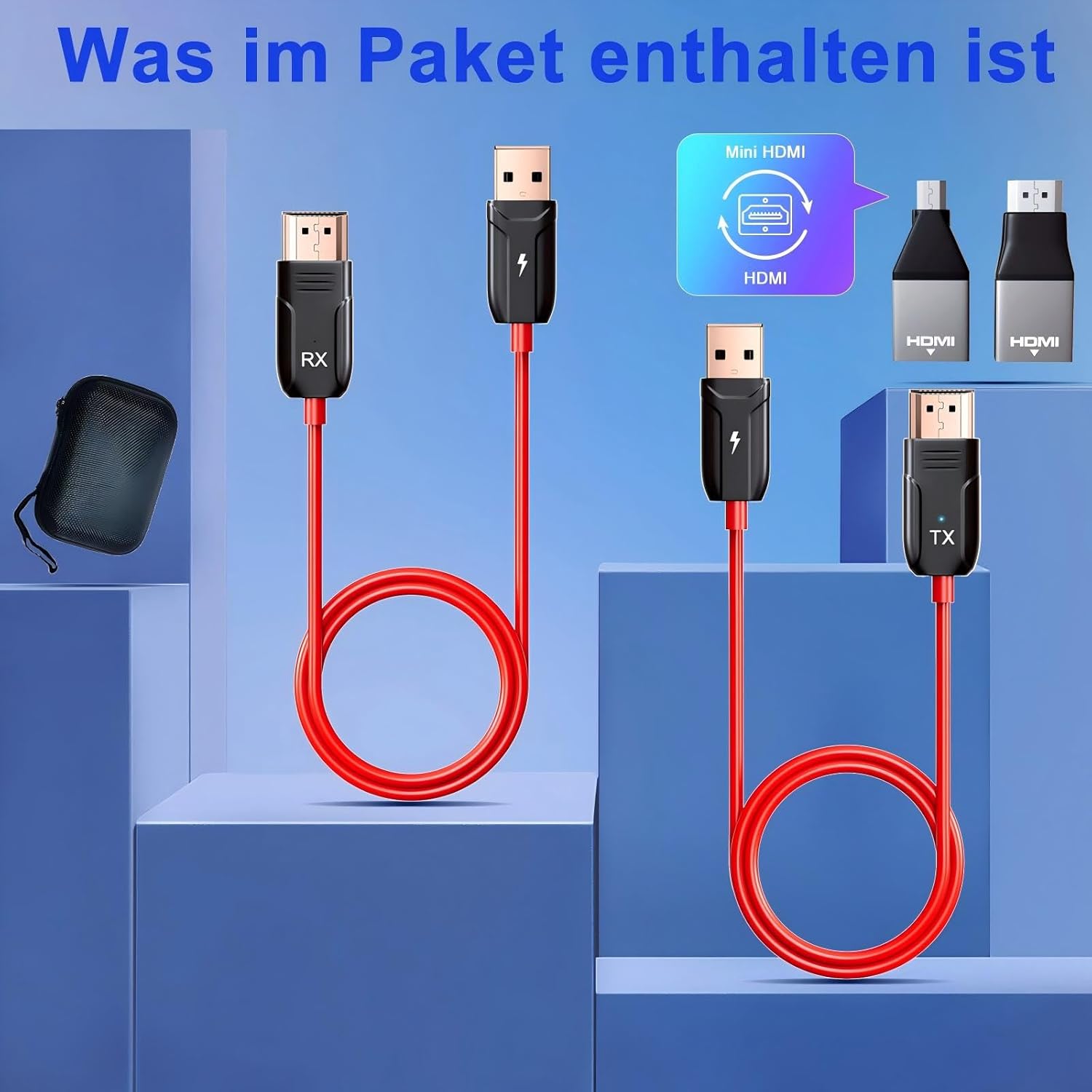 Draadloze HDMI-zender en ontvanger