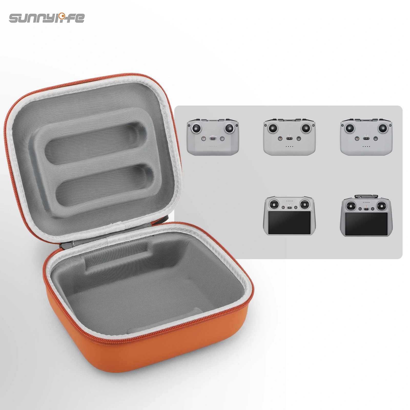 Sunnylife Leren tas voor DJI RC en RC-N (Oranje)