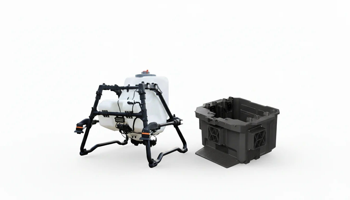 DJI Agras T100 Spraying System met Air-Cooled Heat Sink