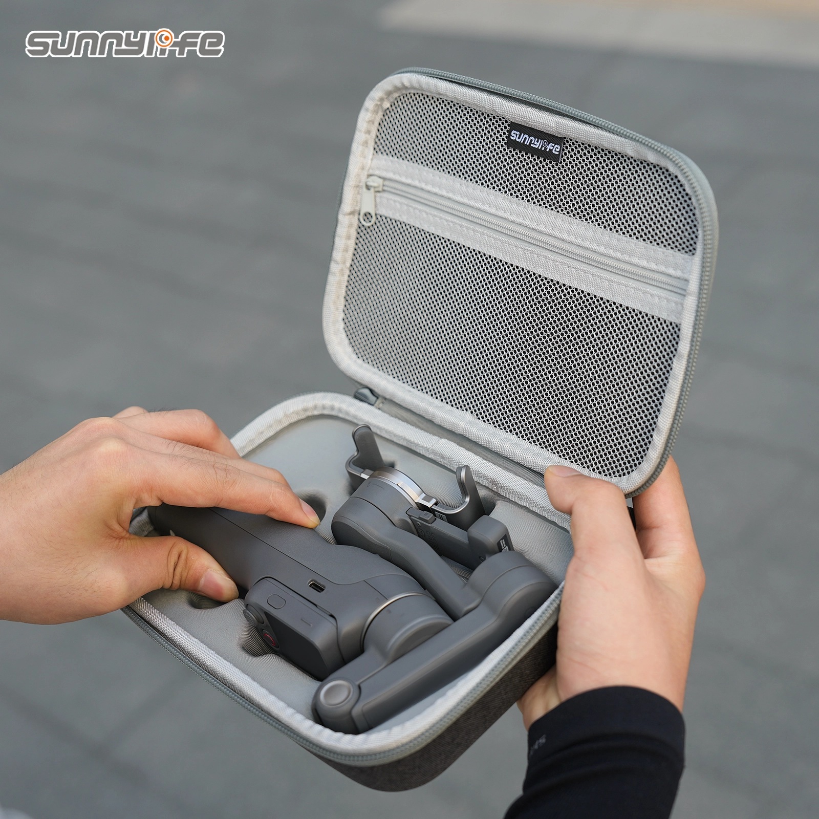 Sunnylife Carrying Case voor DJI Osmo Mobile 8 Pro 3 Sunnylife Carrying Case voor DJI Osmo Mobile 8 Pro