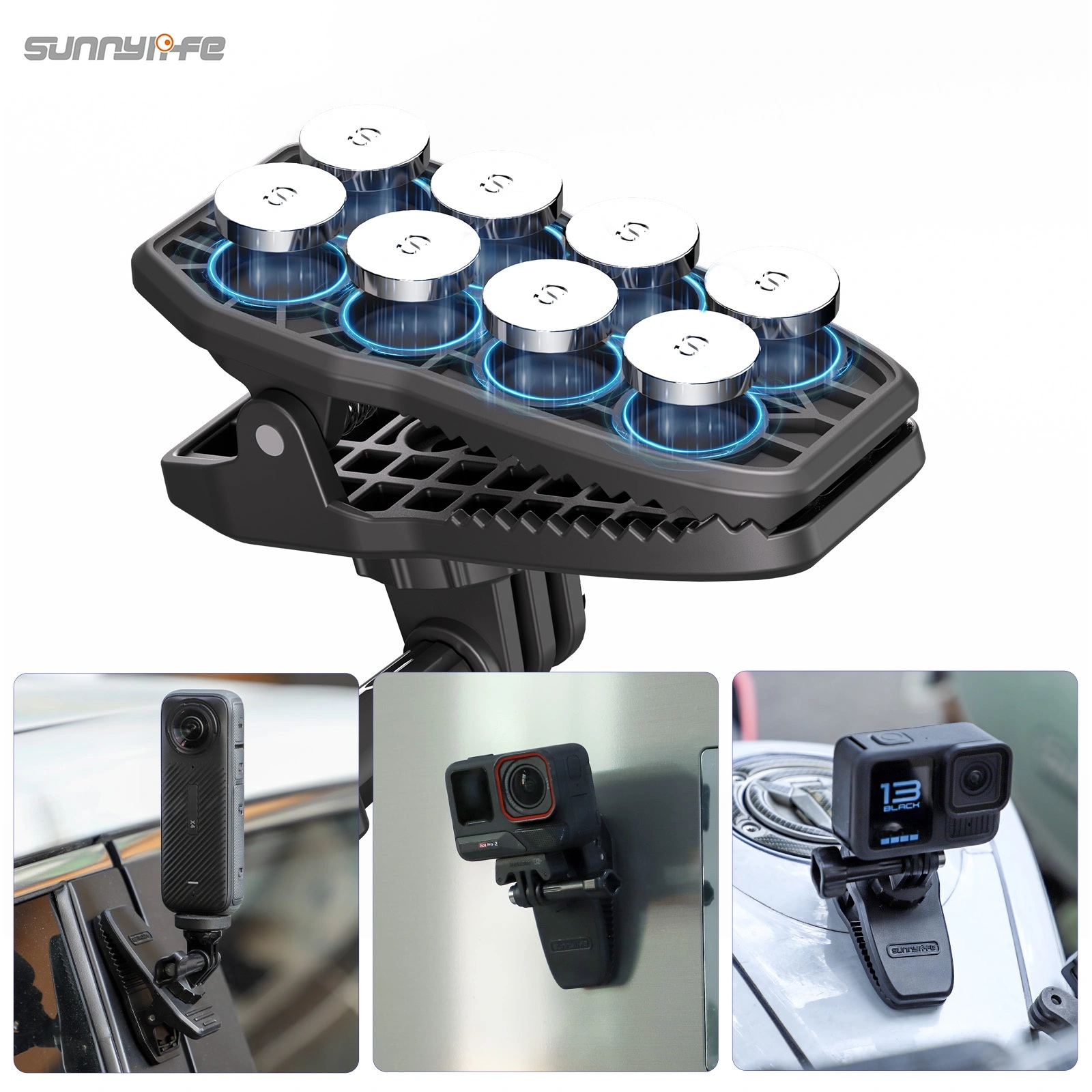 Sunnylife Magnetic Clip 360° 3 Sunnylife Magnetic Clip 360°