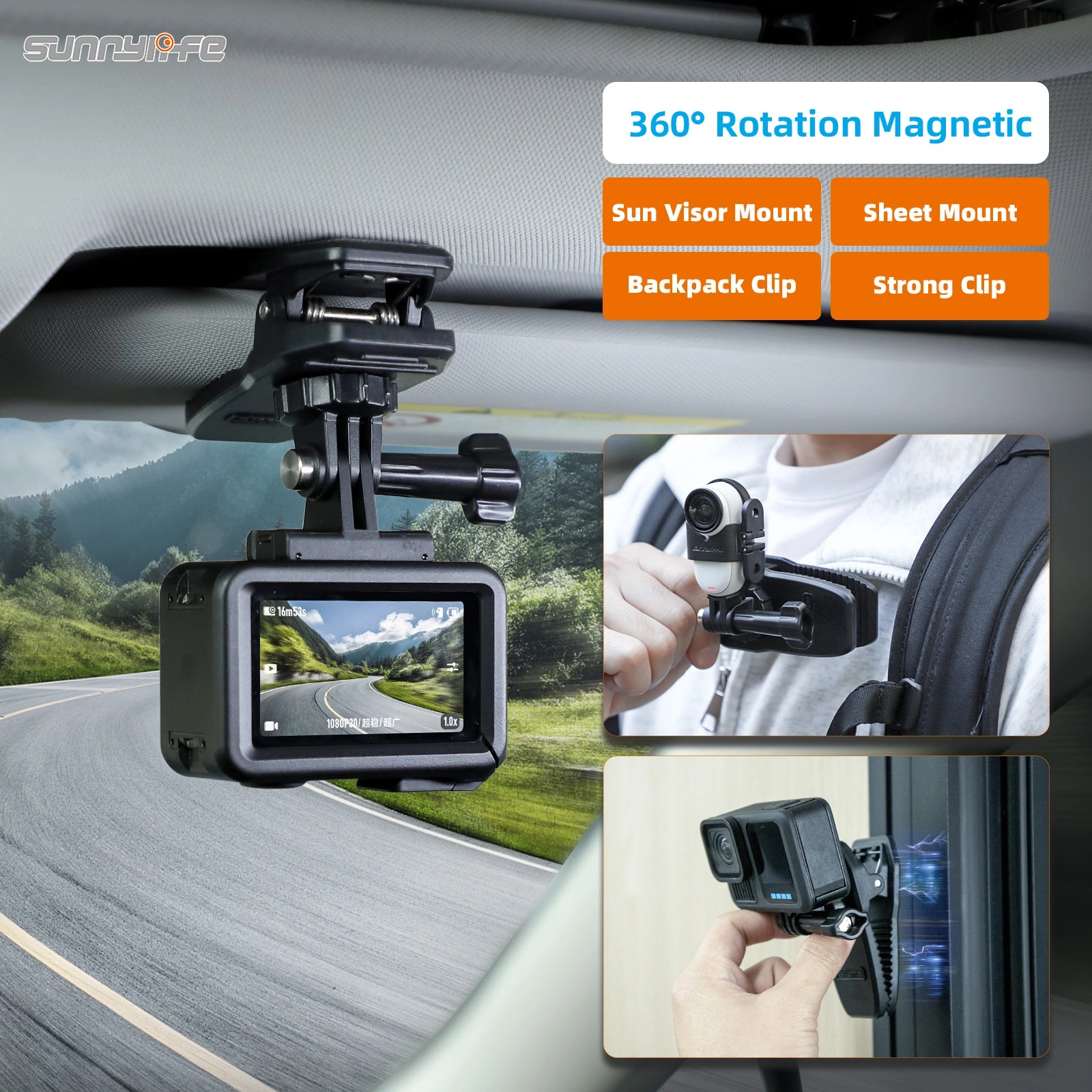 Sunnylife Magnetic Clip 360° 5 Sunnylife Magnetic Clip 360°