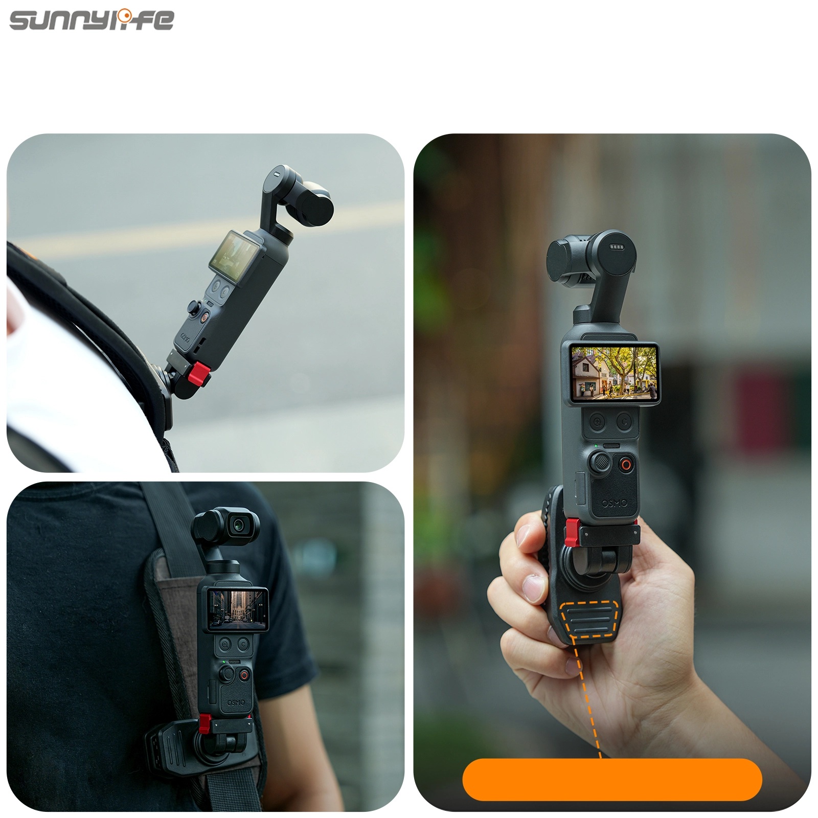 Sunnylife Magnetic Quick-Release Adjustable Backpack Clip
