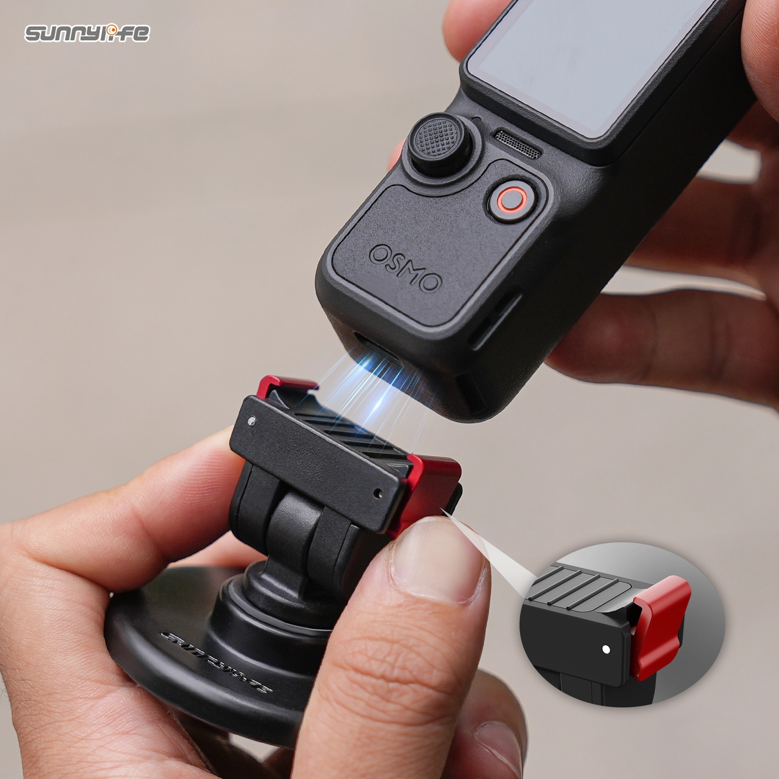Sunnylife Magnetic Quick-Release Adjustable Base Mount