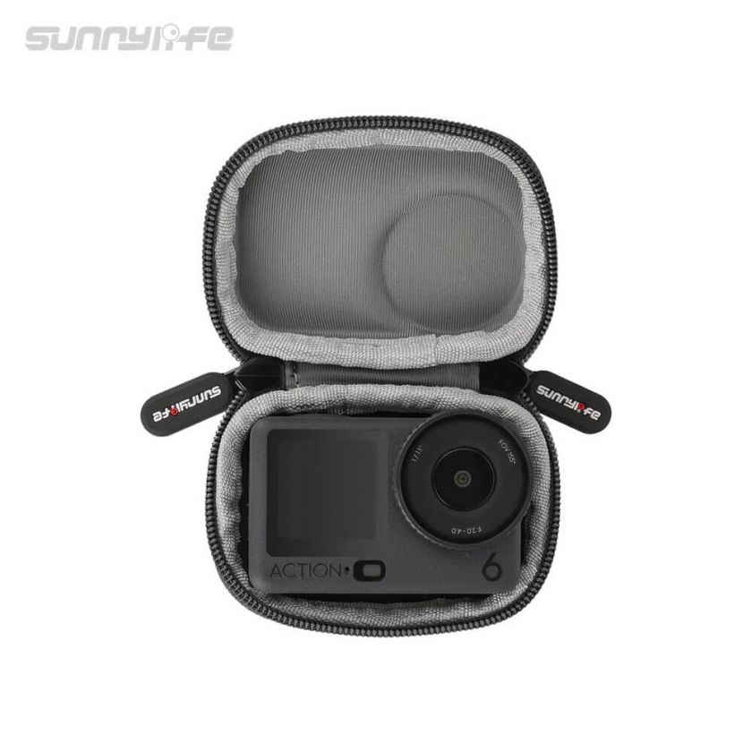 Sunnylife Mini Body Case voor DJI Action 6 - Zwart