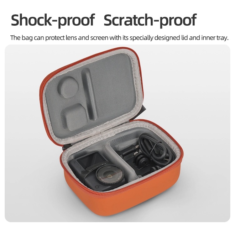 Sunnylife Standard Combo Bag voor DJI Action 6 - Oranje