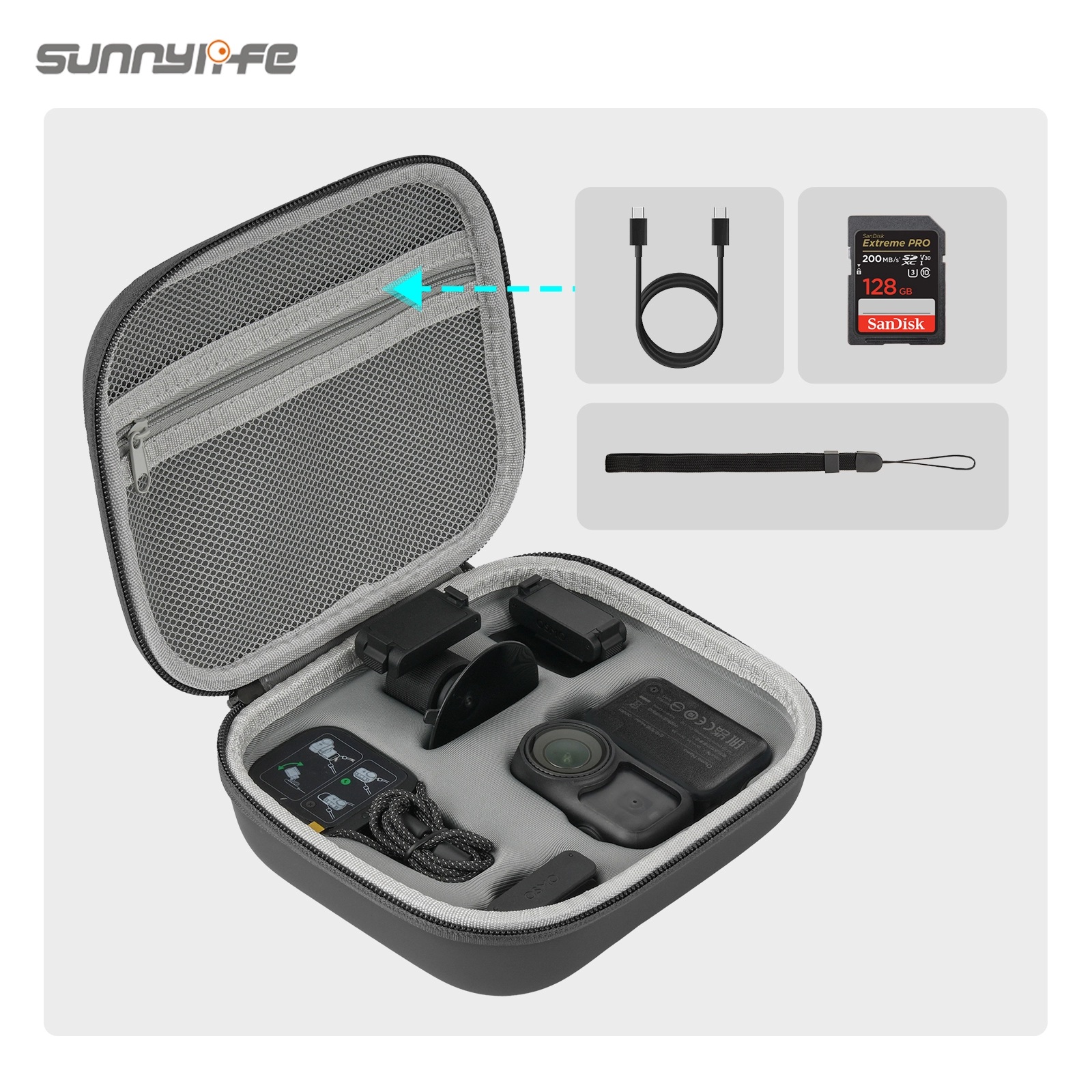 Sunnylife Standard Combo Bag voor DJI Osmo Nano